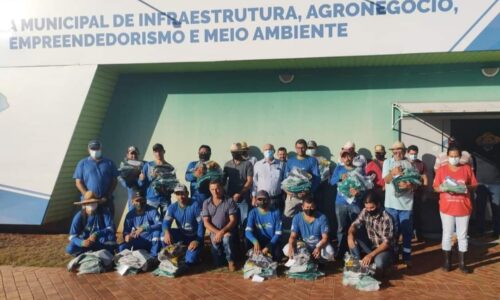 Secretaria de Infraestrutura de Figueirão homenageia os funcionários públicos