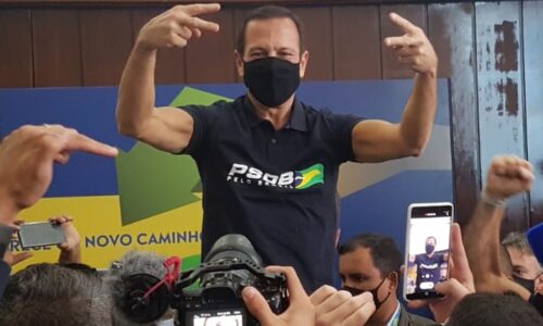 Doria vence prévias do PSDB para disputa da Presidência em 2022
