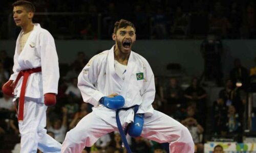 Douglas Brose vai à final do Mundial de Karatê e pode ser tricampeão