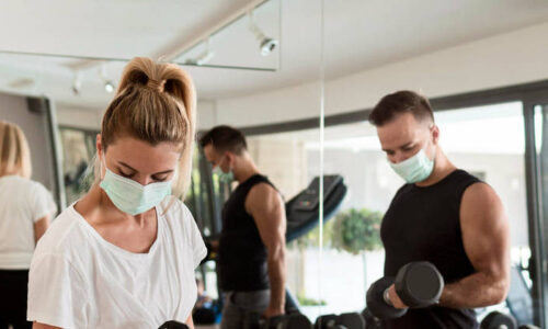Máscara não afeta respiração nem traz risco à prática de exercícios