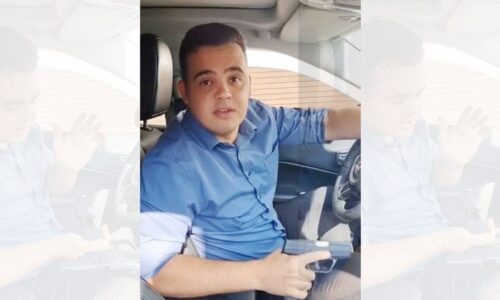 Deputado faz vídeo carregando arma e chama Lula para ‘visita’