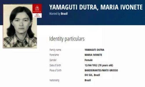 MS tem 15 nomes na lista vermelha da Interpol, entre eles mulher de 70 anos