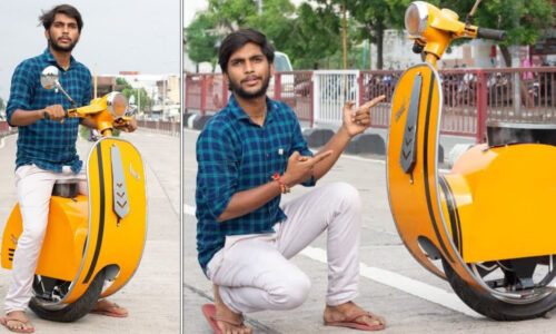 Youtuber constrói Scooter Elétrica de uma roda auto-equilibrada em casa