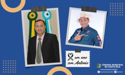 CÂMARA DE VEREADORES RELEMBRA A TRAJETÓRIA DO VEREADOR ANTÔNIO RODRIGUES – UM ANO SEM ANTÔNIO
