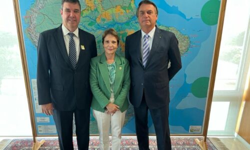 Pré-candidato do PSDB ao governo de MS, Eduardo Riedel oficializará parceria com Bolsonaro