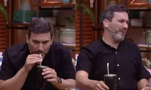 André Marques cospe tereré ao vivo e sul-mato-grossenses dizem: ‘é para os fortes’