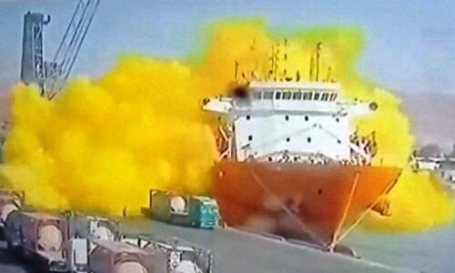 Acidente com gás em porto deixa 12 mortos e 260 feridos na Jordânia