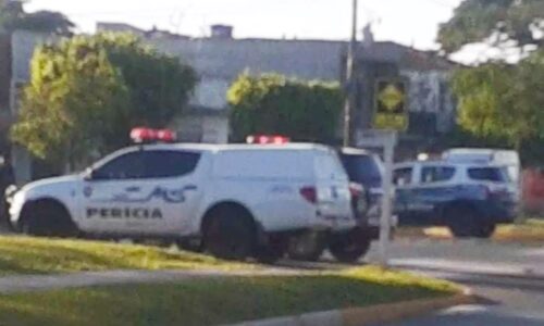 Estudante de medicina é baleado em frente à pastelaria neste sábado em Ponta Porã