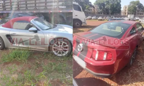 Leilão da secretaria antidrogas tem Porsche, Mustang e Audi com lances a partir de R$ 60 mil