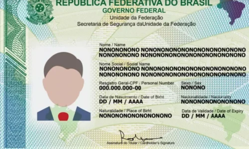 Nova Carteira de Identidade Nacional começa a ser emitida em Mato Grosso do Sul em março