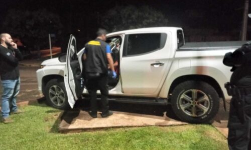 Produtor rural é executado a tiros dentro de caminhonete em São Gabriel do Oeste