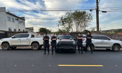 Autores de roubo em Figueirão são presos em Goiás e parte de itens e automóveis foram recuperados