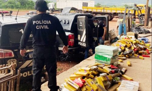Força-tarefa encontra meia tonelada de cocaína no meio do Pantanal