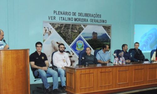 CÂMARA DE FIGUEIRÃO REALIZA EVENTO CONTRA AS DROGAS