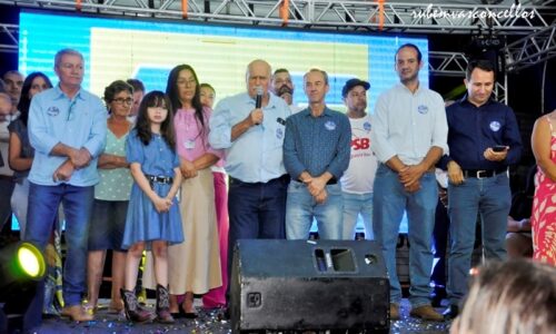 Comício Histórico em Figueirão reuniu Prefeitos e Ex-Prefeitos em apoio a Juvenal Consolaro