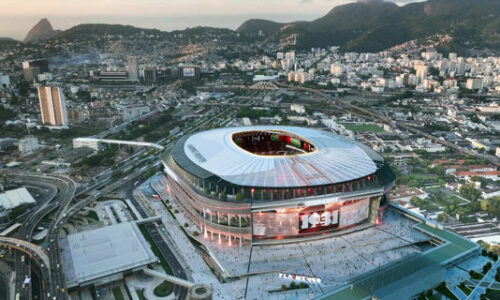 Novo estádio do Flamengo terá quase o dobro da altura do Maracanã