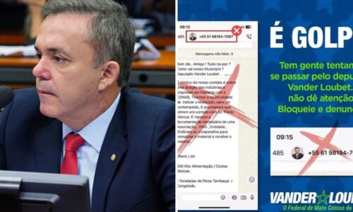 Criminosos utilizam foto de Vander Loubet para aplicar golpes no WhatsApp