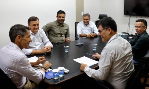 Reunião na Secretaria de Infraestrutura do Estado fortalece parcerias para melhorias em Camapuã e São Gabriel do Oeste