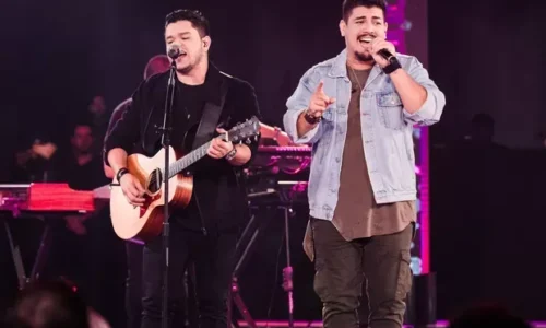 Após sucesso na abertura oficial, festividades de aniversário de Figueirão teve show da dupla João Gustavo & Murilo