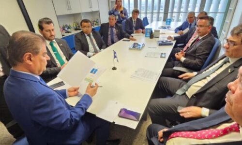 Prefeito Manoel Nery e secretário Jean Carlos protocolam pedidos e ampliam diálogo no Senado