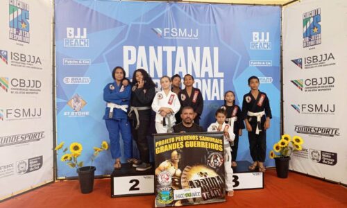 Figueirão se destaca no Campeonato Pantanal Internacional de Jiu-Jitsu em Campo Grande
