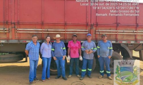 Coleta de Pneus em Figueirão é um sucesso e recolhe 7 mil quilos de material