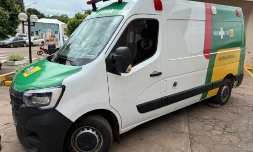 Bela Vista recebe ambulância semi UTI fruto de emenda parlamentar da senadora Soraya Thronicke