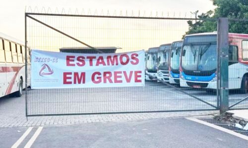 Campo Grande amanhece sem ônibus e greve afeta mais de 100 mil usuários