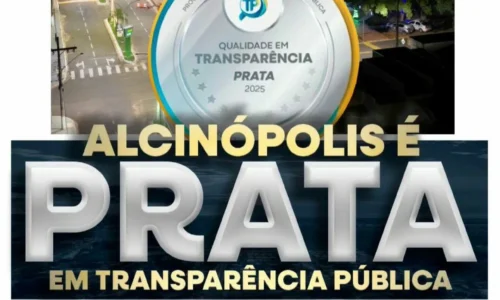 Alcinópolis conquista Selo Prata em Transparência Pública e reforça excelência na gestão municipal