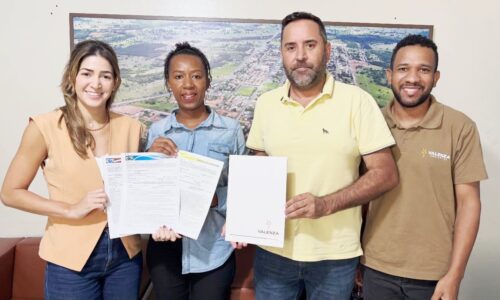 Prefeito Weliton se reúne com representantes da Valenza Ambiental