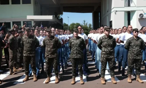 Pela primeira vez, mulheres ingressam no Exército para estágio como soldados em MS