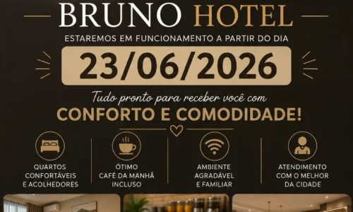 Novo Marco na Hotelaria: Bruno Hotel Inaugura em Figueirão com Proposta Moderna e Foco no Desenvolvimento Regional