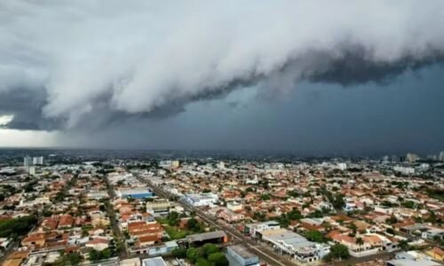 Alerta para temporal em Campo Grande começa às 23h desta terça-feira