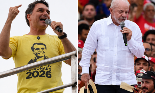Flávio Bolsonaro abre 19,6 pontos de vantagem sobre Lula em Mato Grosso do Sul