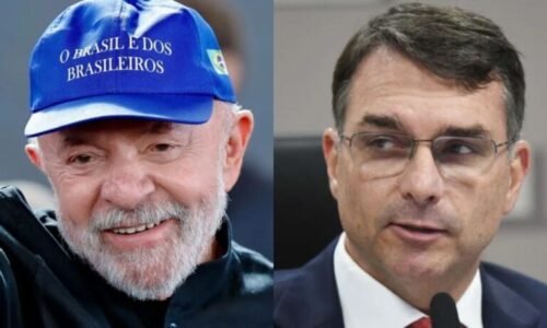 Flávio chega a 52% e abre quatro pontos sobre Lula, aponta PoderData